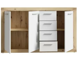 Sale Basika Baccio chene artisan / blanc mat
