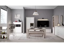 Flash Sale Basika Baccio chene cendré/blanc brillant