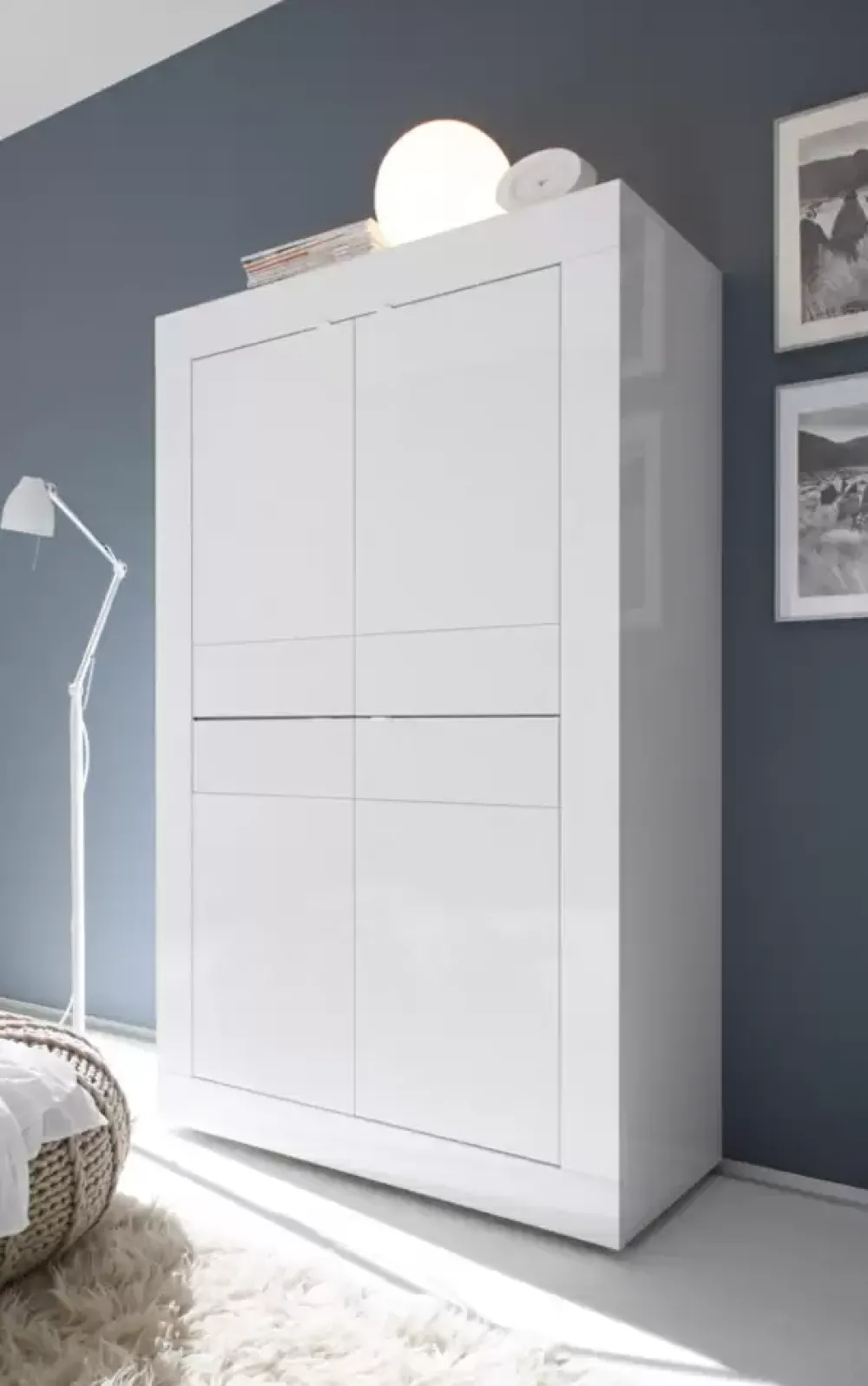 Shop Basika Costa blanc brillant