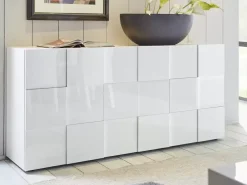Flash Sale Basika Damier blanc brillant
