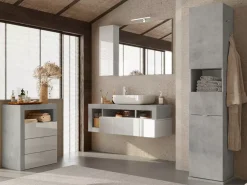Best Basika Fribourg salle de bain blanc/béton