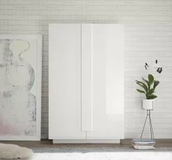 Sale Basika Kaspi blanc brillant