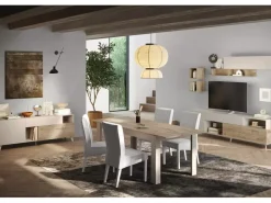 New Basika Monaco gris clair/chene