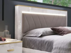 Shop Basika Noemie beige brillant et doré