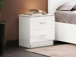 Store Basika Noemie blanc brillant