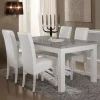 Cheap Basika Roma laqué blanc/marbré gris
