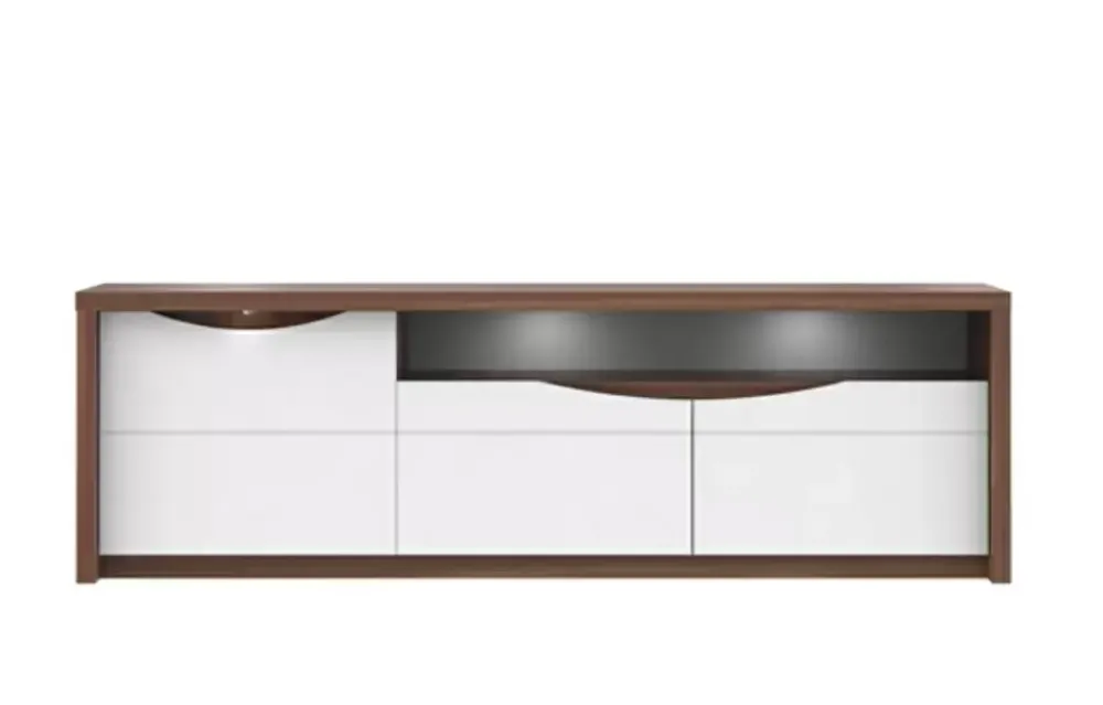 Shop Basika Saint tropez noyer/blanc brillant